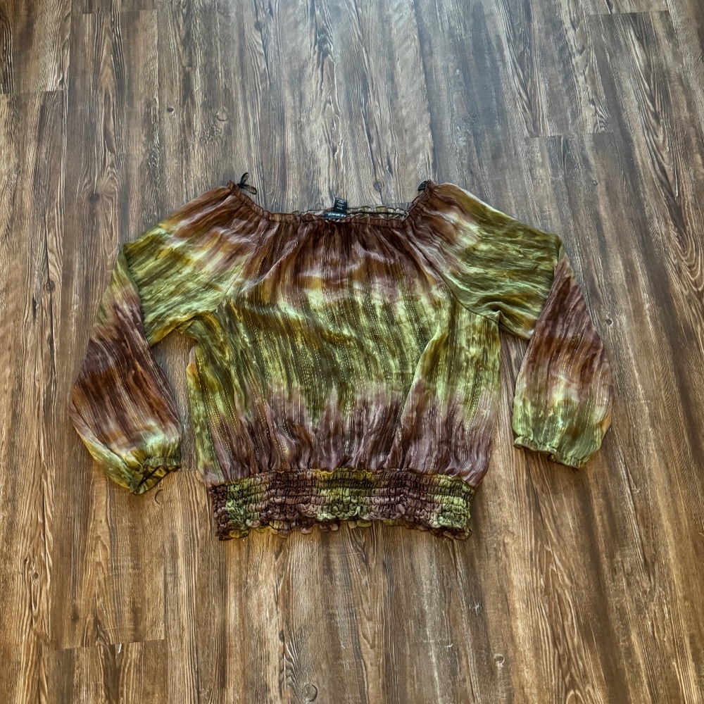 Boho off the shoulder top